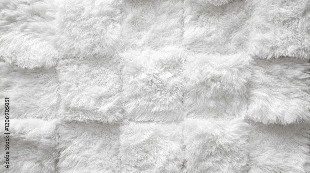 Poster soft and fluffy textures create a cozy atmosphere in a stylish interior setting for warmth and comfo