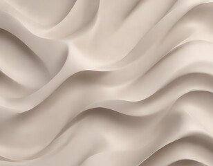 Obraz premium Abstract wave pattern on a neutral background with a subtle gradient , serene, abstract wave