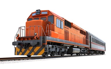 a train on the tracks