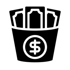 Washing Bucket Solid Icon © spacepixel