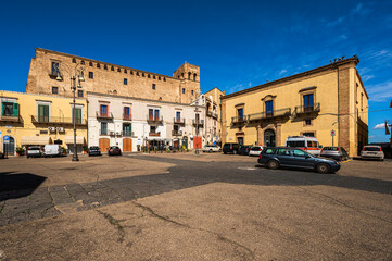 views of the village of Ferrandina, Matera province, Basilicata