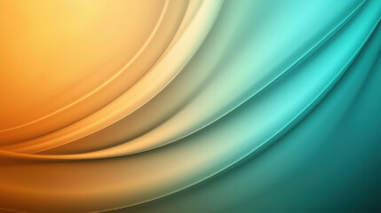 Fototapeta premium Smooth Luminous Arcs Gently Weaving Together in Warm and Cool Light Tones