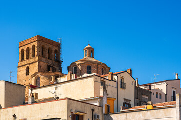 Fototapeta premium views of the village of Ferrandina, Matera province, Basilicata