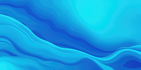 Obraz premium Abstract wavy blue and green sea and ocean background for design projects, marine, nature, waves