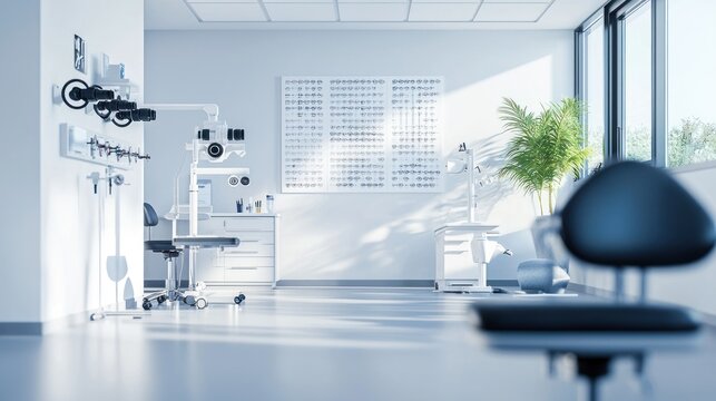 Modern Optometry Clinic: Clean, Bright, and Ready for Patients