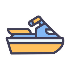 motorboat filled style