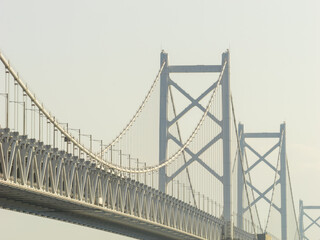 与島PAから見る瀬戸大橋　香川県