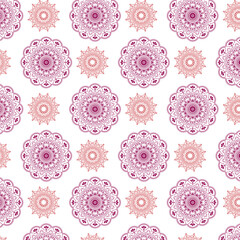 seamless pattern with flowers