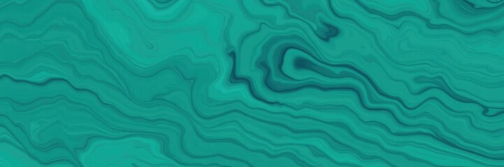 Obraz premium A wavy abstract color texture featuring a dominant green blue liquid marble effect with subtle gradient transitions and organic wave patterns, geometric patterns, oceanic hues, marbled design
