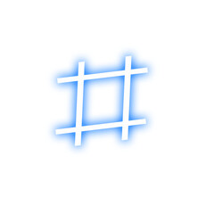 Obraz premium blue music note