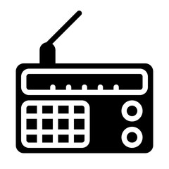 Radio Solid Icons