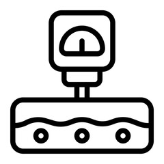 Soil Control Line Icon