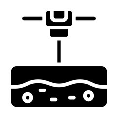 Soil Semple Solid Icon