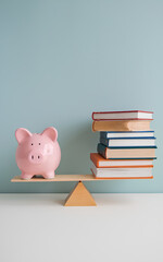 Money for Education, Concept of high tuition fees and student loan