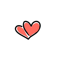 heart line art design