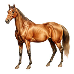 Obraz premium Elegant Horse Clipart Vector Illustration