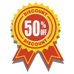 Discount Badge Promotion Tags Vector