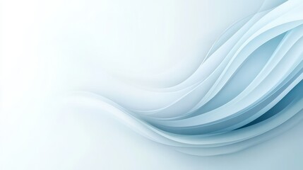 Abstract blue background with smooth lines and gradients for modern design
