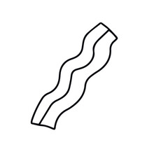 outline black color to journal weekly element doodles design