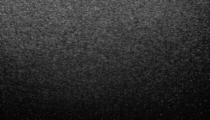 Fototapeta premium A black and white grainy background with dark noise texture, offering a monochrome abstract design, ideal for banners, posters, or headers with a minimalist and modern aesthetic. 