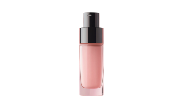 face primer bottle isolated on transparent background