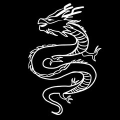 black dragon tattoo