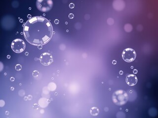 A delicate balance of fractals and bubbles creates an ethereal atmosphere, dreamy, fractals, mist
