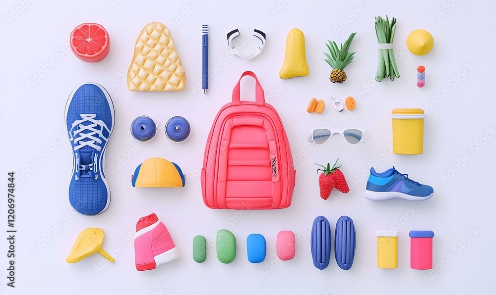 Poster creative design display highlighting diverse methods for tracing and illustrating concepts, vibrant 