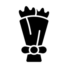 Bouquet Solid Icon