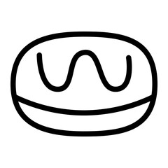 Chocolate Line Icon
