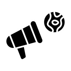 Global Promotion Solid Icon