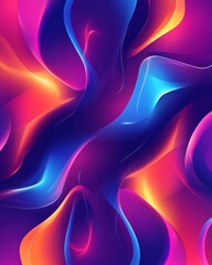 A vibrant abstract gradient background.featuring bold neon colors and fluid shapes.emphasizing energy and creativity.ideal for music and entertainment promotions