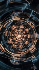 Fototapeta premium Abstract fractal background computer generated image digital art 3d rendering