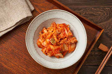 健康的な発酵食品、白菜のキムチ