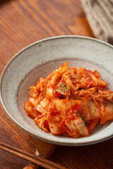 健康的な発酵食品、白菜のキムチ