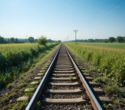 railway in the countryside