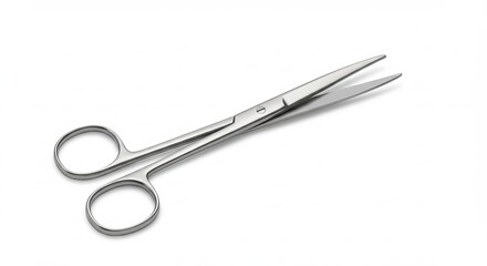 Medical Scissors with Stainless Steel Blade in Surgical Setting