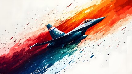 Powerful Indian Air Force Jet Soaring Over Vibrant Republic Day