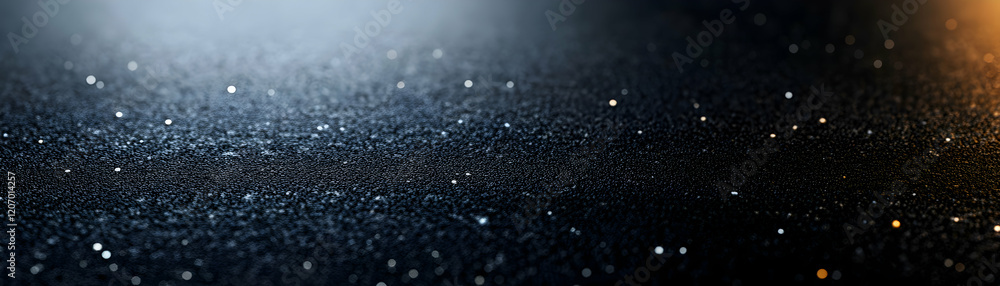 Poster a striking close-up of a textured surface with sparkling particles, perfect for backgrounds or desig