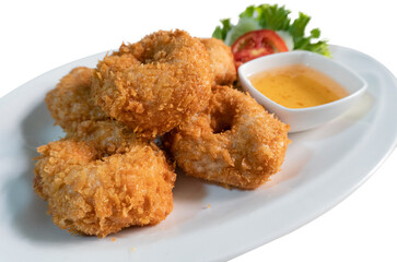 Deep fried shrimp cake