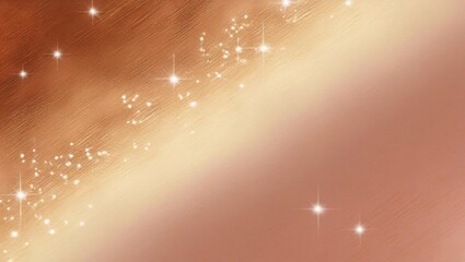 A wallpaper background transitioning from rich gold to soft rose gold, with sparkling accents, creating an elegant and warm atmosphere.