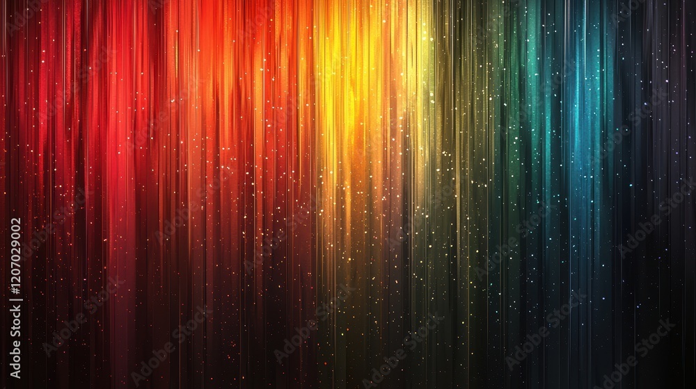 Poster colorful gradient rainbow colored gradient with a spectrum of hues, creating a cheerful and vibrant 