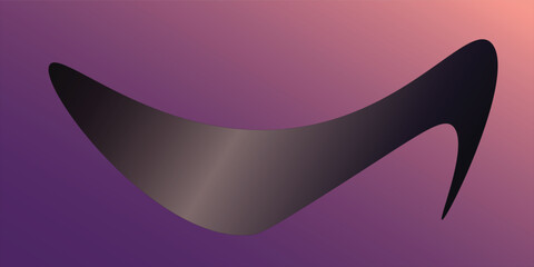 Minimal Abstarct Dynamic textured background design in 3D style with black color. Vector illustration.