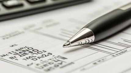 A close-up of a financial document with charts and glowing upward data trends, representing investment decisions and portfolio growth