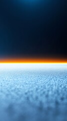 Abstract Cold Landscape Dramatic Sunset Light. AI Generated
