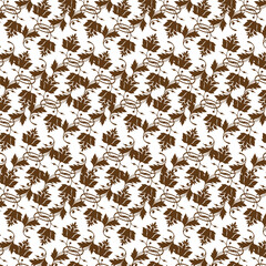 seamless pattern with flowers