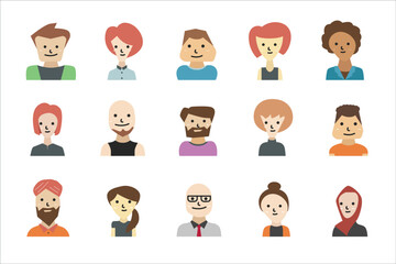 abstract avatar peoples