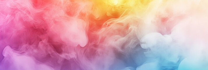 Colorful smoke abstract background.