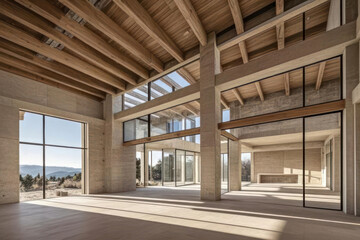 Unfinished Luxury Home Interior Design