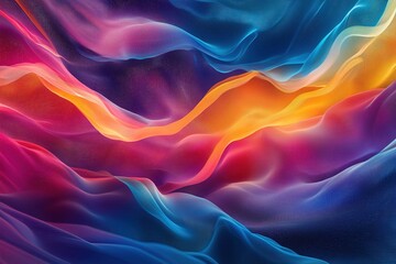 digital wave of data and information flowing